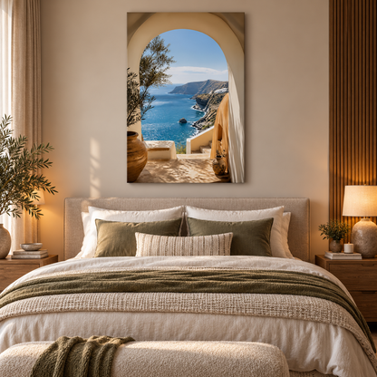 Toile décorative méditerranéenne – Décoration intérieure côtière