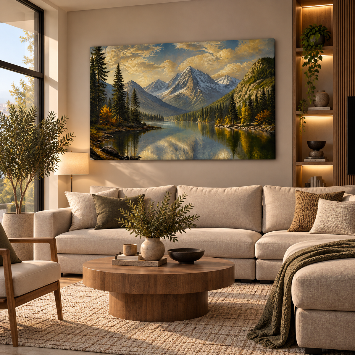 Toile murale paysage – Décoration intérieure moderne